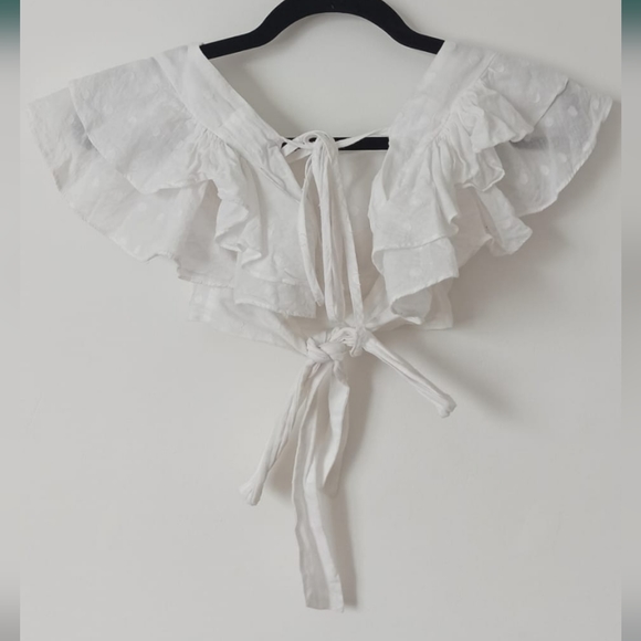 MINKPINK - Whitewash Miniskirt & Crop Top, 2 pices, XS - Picture 13 of 16